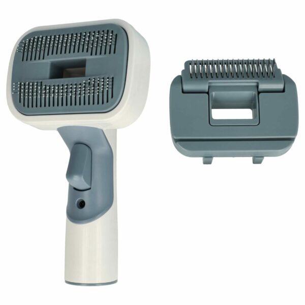 Escova 2-em-1 para Pelos de Animais Domésticos com Conector Redondo ⌀ 32 mm - vhbw