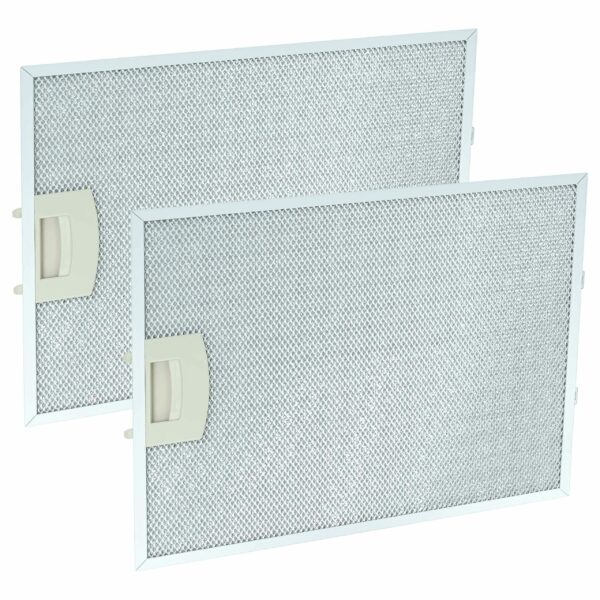 2x Filtro Grelha Metálica Longa Duração vhbw substitui Bosch 00353110