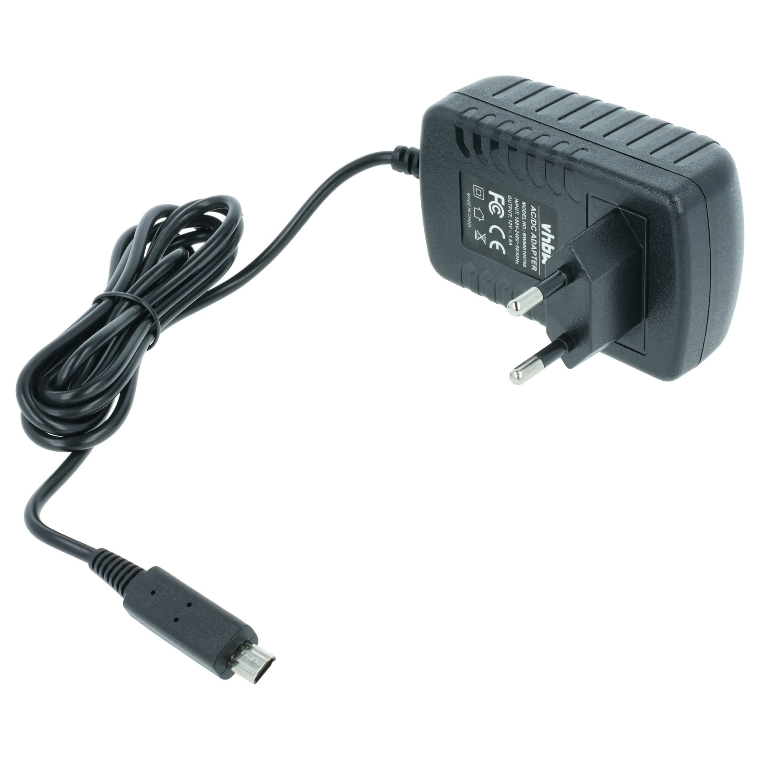 Carregador / Transformador de Corrente vhbw para Tablet Acer Iconia Tab A700, A701 (18W)