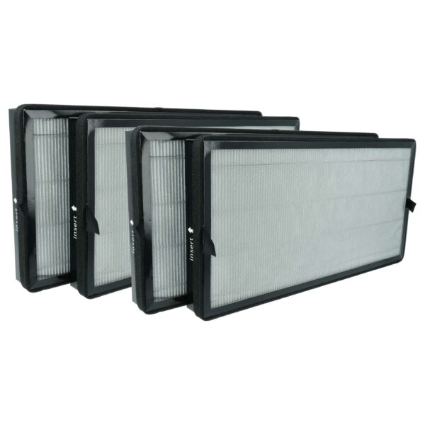 4x Filtro de Carvão Ativado para Purificador de Ar Kärcher 2.863-078.0 - vhbw