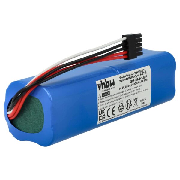 Bateria vhbw para Xiaomi 3000mAh 14.8V (Robô Aspirador)