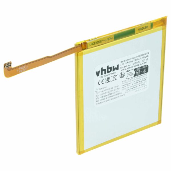 Bateria vhbw para Huawei/Honor - HB366481ECW - 2900 mAh 3.8V Li-polymer