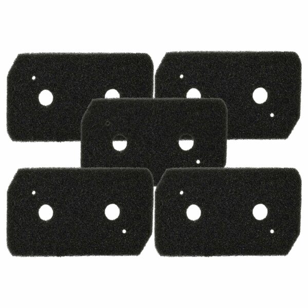 5x Filtro de Espuma para Secadora Bosch Siemens 12007650 vhbw