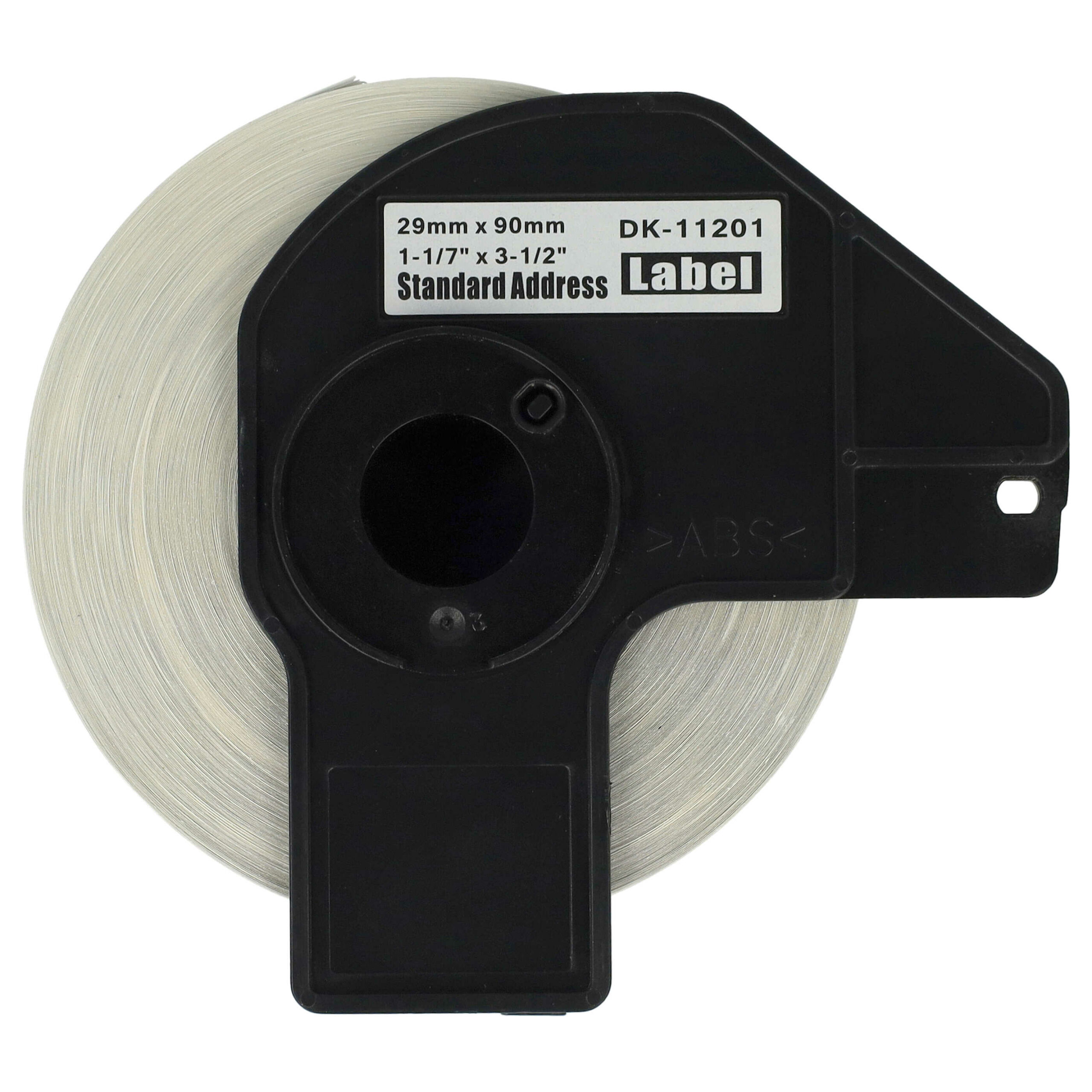Rolo de Etiquetas vhbw substitui Brother DK-11201 29 mm x 90 mm com Suporte - Image 3