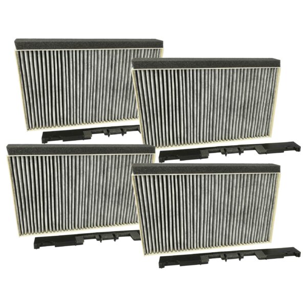 4x Filtro de Carvão Ativado Compatível com Bosch 744073