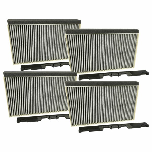 4x Filtro de Carvão Ativado Compatível com Bosch 744073
