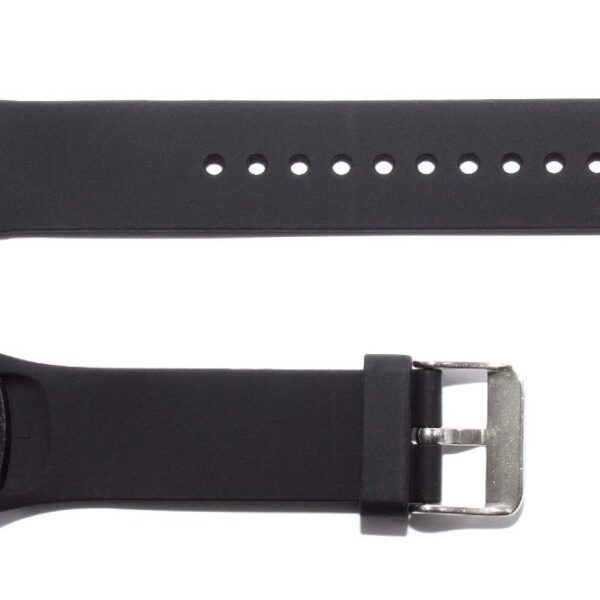 Pulseira Tamanho L para Samsung Galaxy Smartwatch - Silicone Preto 22mm