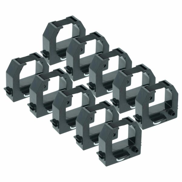 Pack 10x Fita Tinteiro Compatível CE-319250, CE-319252 para Impressora Matricial e Recibos - Preto