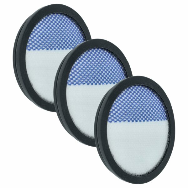 Pack de 3 Filtros vhbw Compatíveis com Beko/Grundig 9178017731