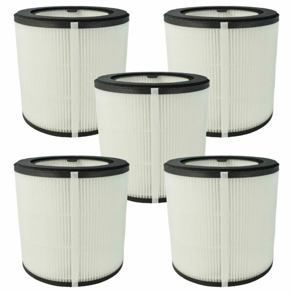 5x Filtro HEPA vhbw substitui Philips FY0194/30 para Humidificador de Ar Philips
