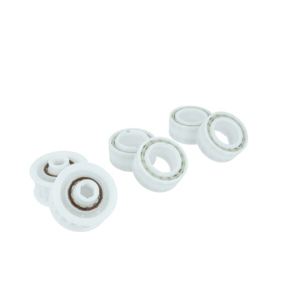 4x rodas guia e 2x polias para robô de limpeza Maytag Dolphin - Compatível 3884997-R3