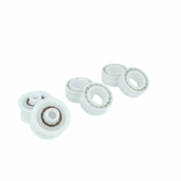 4x rodas guia e 2x polias para robô de limpeza Maytag Dolphin - Compatível 3884997-R3