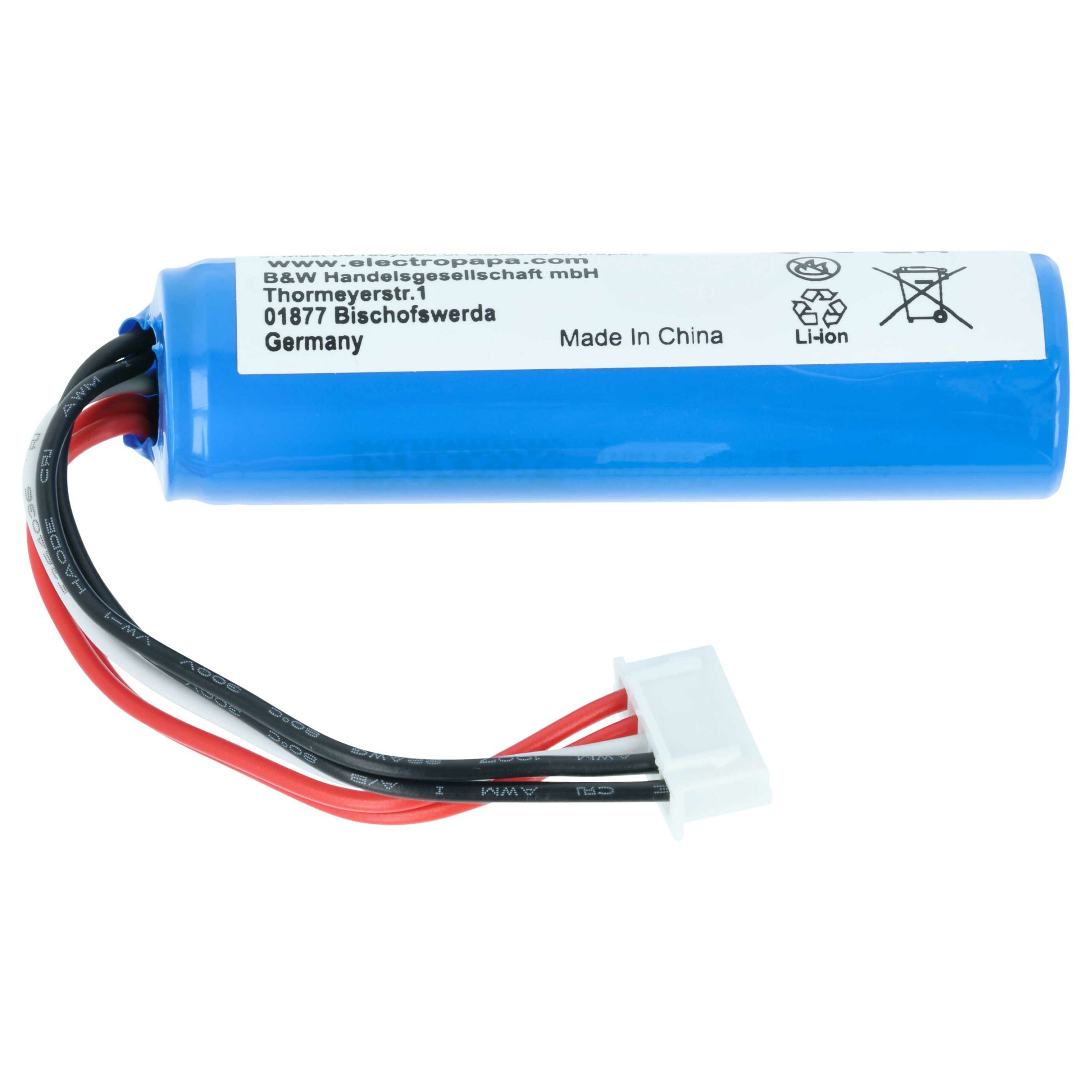 Bateria vhbw para Coluna Sony SRS-XB21 - Substitui ST-05, ST-05S, ID1056 - Li-Ion 3000 mAh - Image 4