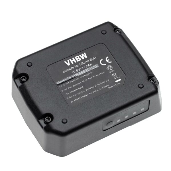 2x Bateria vhbw 10.8V 1500 mAh Li-Ion para Hilti B 12/4.0, B 12/2.6