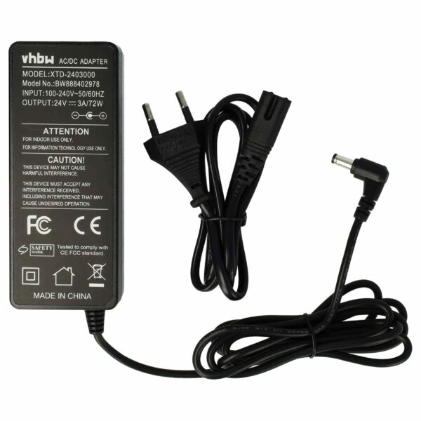 Adaptador de alimentação AC para impressoras Intermec Cincon TR70A20 - 72 W