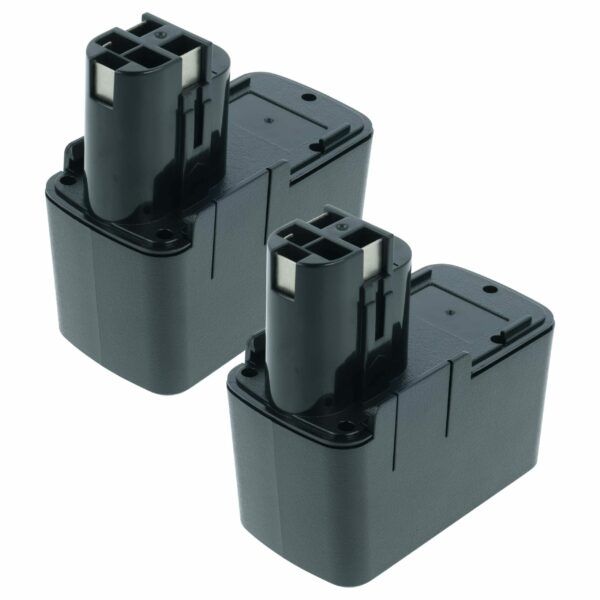 2x Bateria vhbw 12V 3000 mAh NiMH para Aparafusadoras e Brocas Bosch e Würth