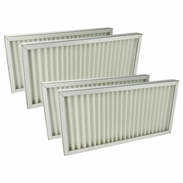 Conjunto de 4 Filtros de Ar M5 vhbw compatíveis com Stiebel Eltron 231332, FMS F7-2