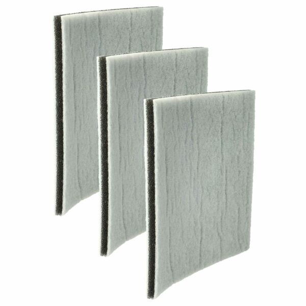 3 Filtros de Motor vhbw para Aspiradores Philips 482248010228 (12,4 x 12,9 cm)