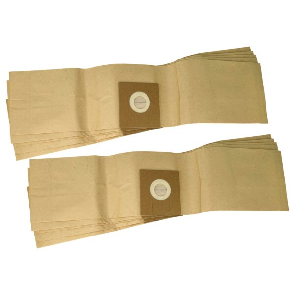 Pack de 10 Sacos para Aspirador Hako compatíveis com Ecolab 10009747 - vhbw