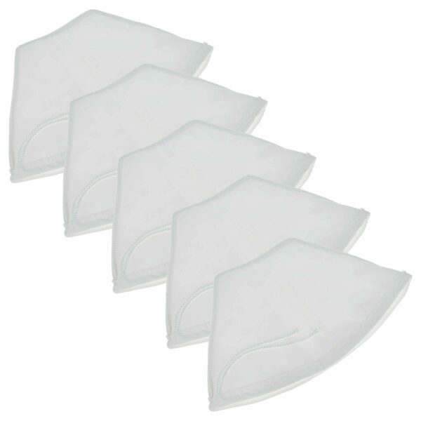 5x Filtros para Aspirador Einhell Chimney Sweep - Substitui A0-61, AV, 2351315, 04006825646306