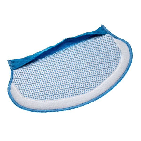 Conjunto de Panos de Limpeza vhbw (5 Peças) para Ecovacs Deebot Ozmo 920, 950 - Microfibra Azul