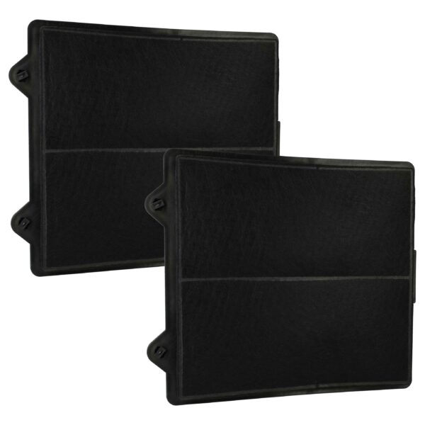 2x Filtro de Carvão Ativado de Substituição para Zanussi (compatível AEG 5026381700/4, 5026381200/5)