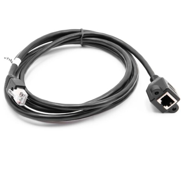 Cabo de Extensão Cat6 RJ45 Macho para Fêmea - Cabo Ethernet 2 m vhbw