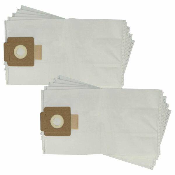 10x Saco para Aspirador Sprintus 106061 - vhbw Microfleece