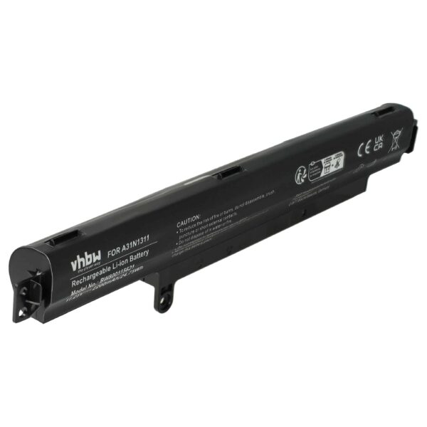 Bateria vhbw para Asus VivoBook F102B, F200CA, R103B e X102B – 2200 mAh, 11.25 V