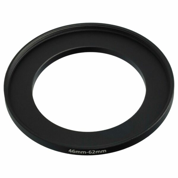Adaptador Step-Up 46 mm para 62 mm vhbw para Objetivas de Câmara