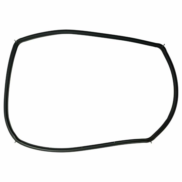 Vedante para Porta de Forno + Ganchos de Canto Inclinado vhbw substitui BSH 626168 para Bosch - 45,5x33x1 cm Preto