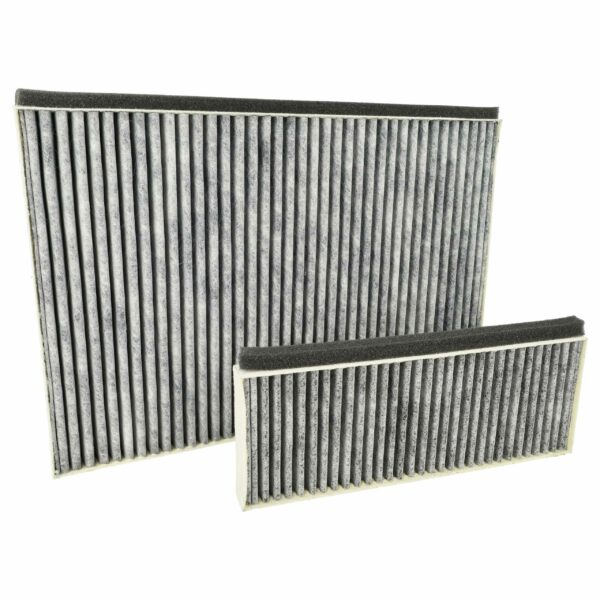2x Filtro de Carvão Ativado Substituição Alapure HFK8700 - vhbw