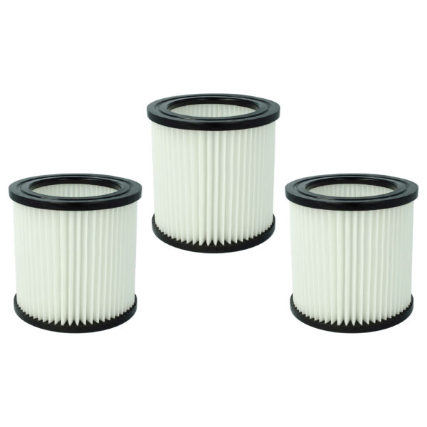 3x Elemento Filtrante de Substituição vhbw para Aspiradores Nilfisk 81943047