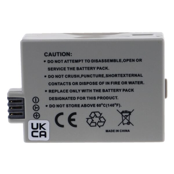3x Bateria EXTENSILO para Canon LP-E5 - 1100mAh, 7.4V, Li-Ion
