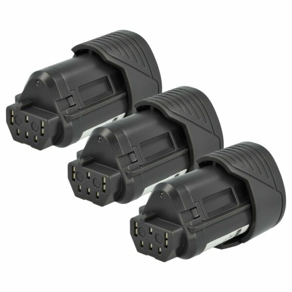 Conjunto de 3 Baterias vhbw 12V 1500mAh Li-Ion para AEG 4932352824, 584932, 4932, 3520, 3526