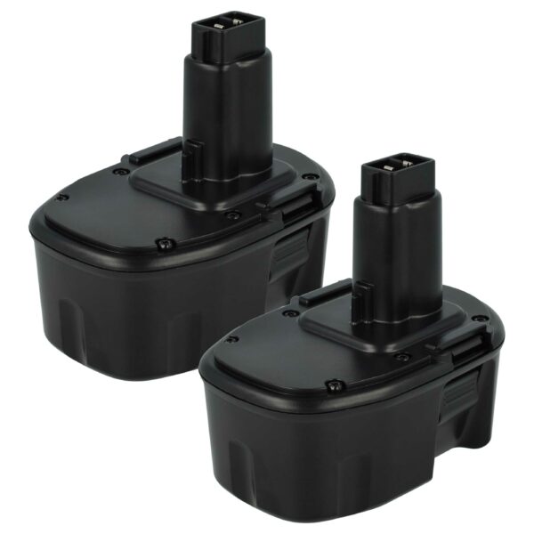 2x Bateria vhbw para Dewalt DE9092, DE9091, DE9094, DC9091, DE9038 - 3000 mAh, 14.4 V, NiMH