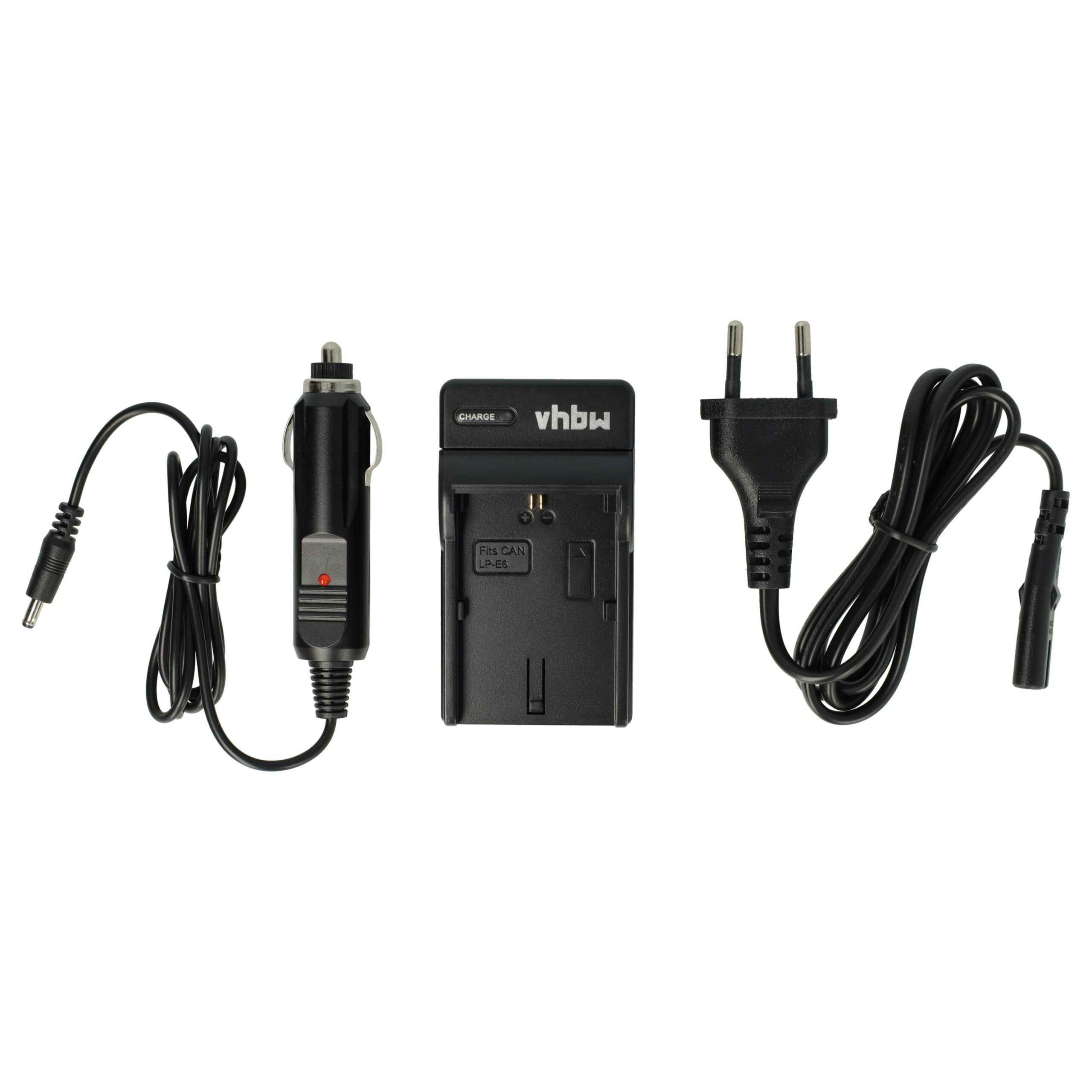 Carregador de Bateria vhbw para Câmaras Blackmagic, Tether Tools e Canon 60D - 0.6 A, 8.4 V