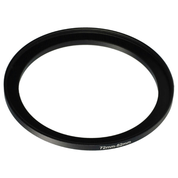 Anel Adaptador Step-Up vhbw de 72 mm para 82 mm para Lentes de Câmara