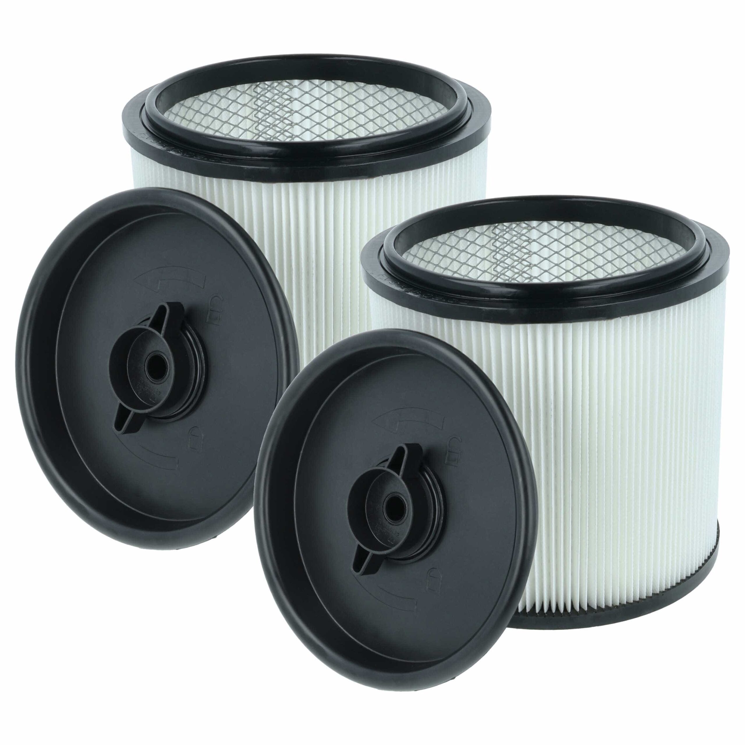 2x Filtro de Cartucho vhbw para Aspirador Einhell - Substitui Referência 2351126