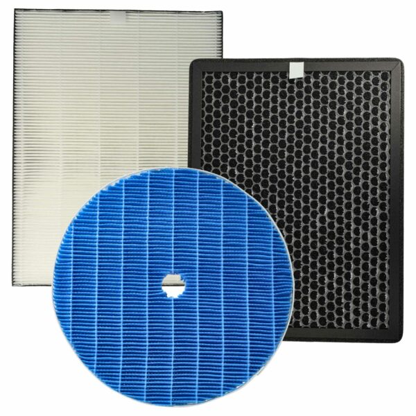 Conjunto de 3 Filtros vhbw para Purificadores Philips FY3435/30 e FY2422/30