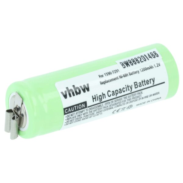 Bateria vhbw para Moser 1591-0062, 1590-7291, 1591-0067 - 1200 mAh 1.2V NiMH