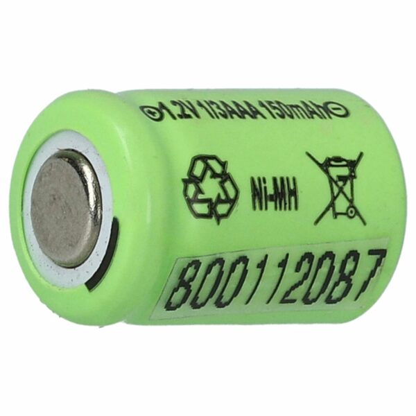 Bateria vhbw 1/3AAA 150 mAh 1.2V NiMH para Veículos Telecomandados e Modelos