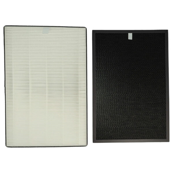 Conjunto de 2 Filtros vhbw para Purificador de Ar Ideal AP35, AP35H - Filtro HEPA e Filtro de Carvão Ativo