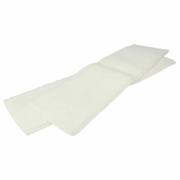 2x Almofadinhas de Mop para Kärcher KST 2, SC 2, SC 3, SG 4/4 - 40,5 x 11,15 x 0,3 cm