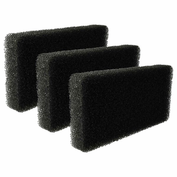 Conjunto de Filtros de Espuma (3x) Compatível com Secadora Gorenje 327136 vhbw