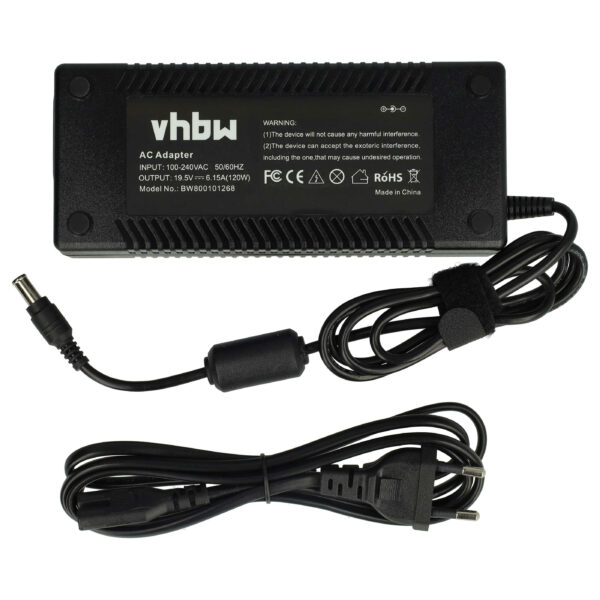 Carregador / Transformador para Portátil Sony vhbw 120W (Substitui PCGA-AC19V6, PCGA-19V7)