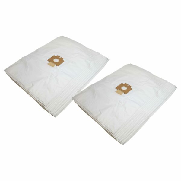 Pack 20 Sacos de Aspirador Nilfisk 107401157 - vhbw Microfibra