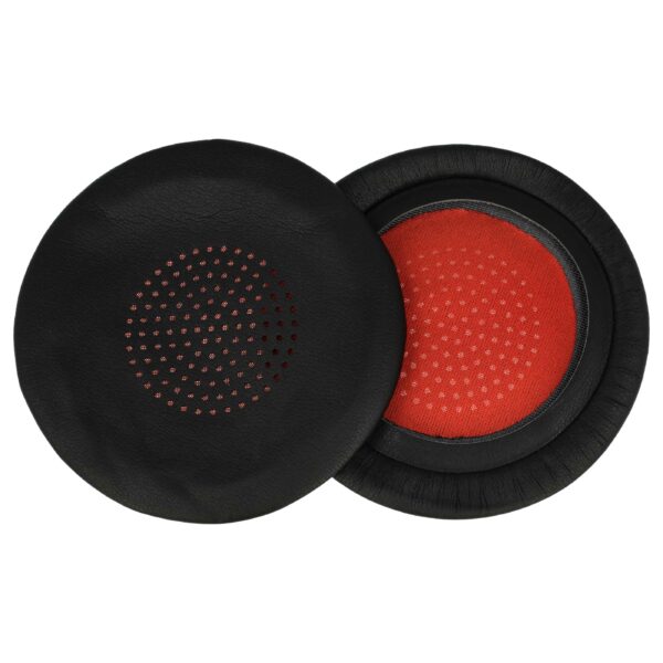 2x Almofadinhas de Ouvido vhbw para Plantronics 0017229150553, 205300-01 - Fibra Sintética, Ø 8,0 cm