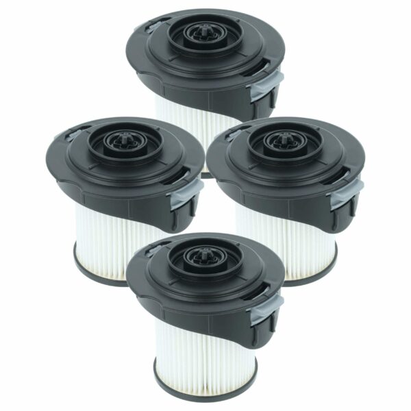 4x Filtros de substituição vhbw para Miele HX-FDF20