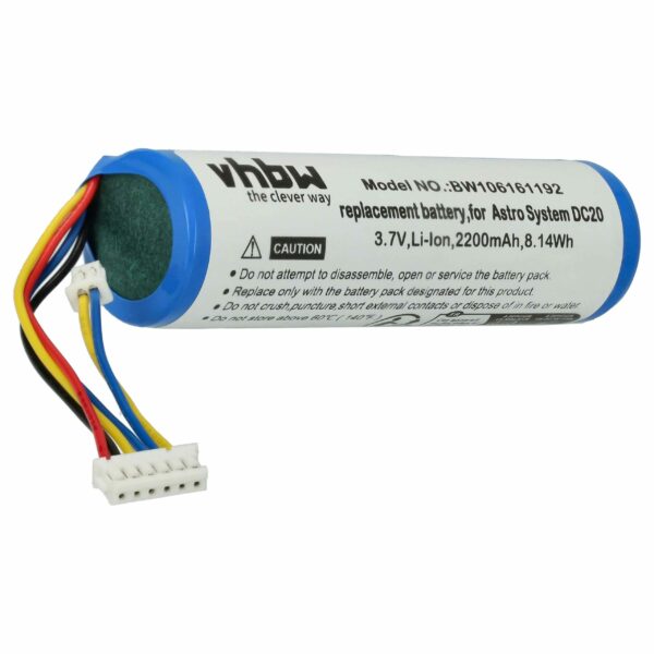 Bateria vhbw para Garmin Dog Trainer 2200 mAh 3.7 V Li-Ion